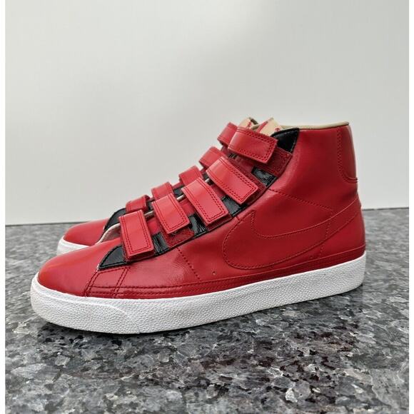 2009 Nike Blazer AC High Varsity Red Enamel Black White 386162-661 Men’s SZ 11 main image 6